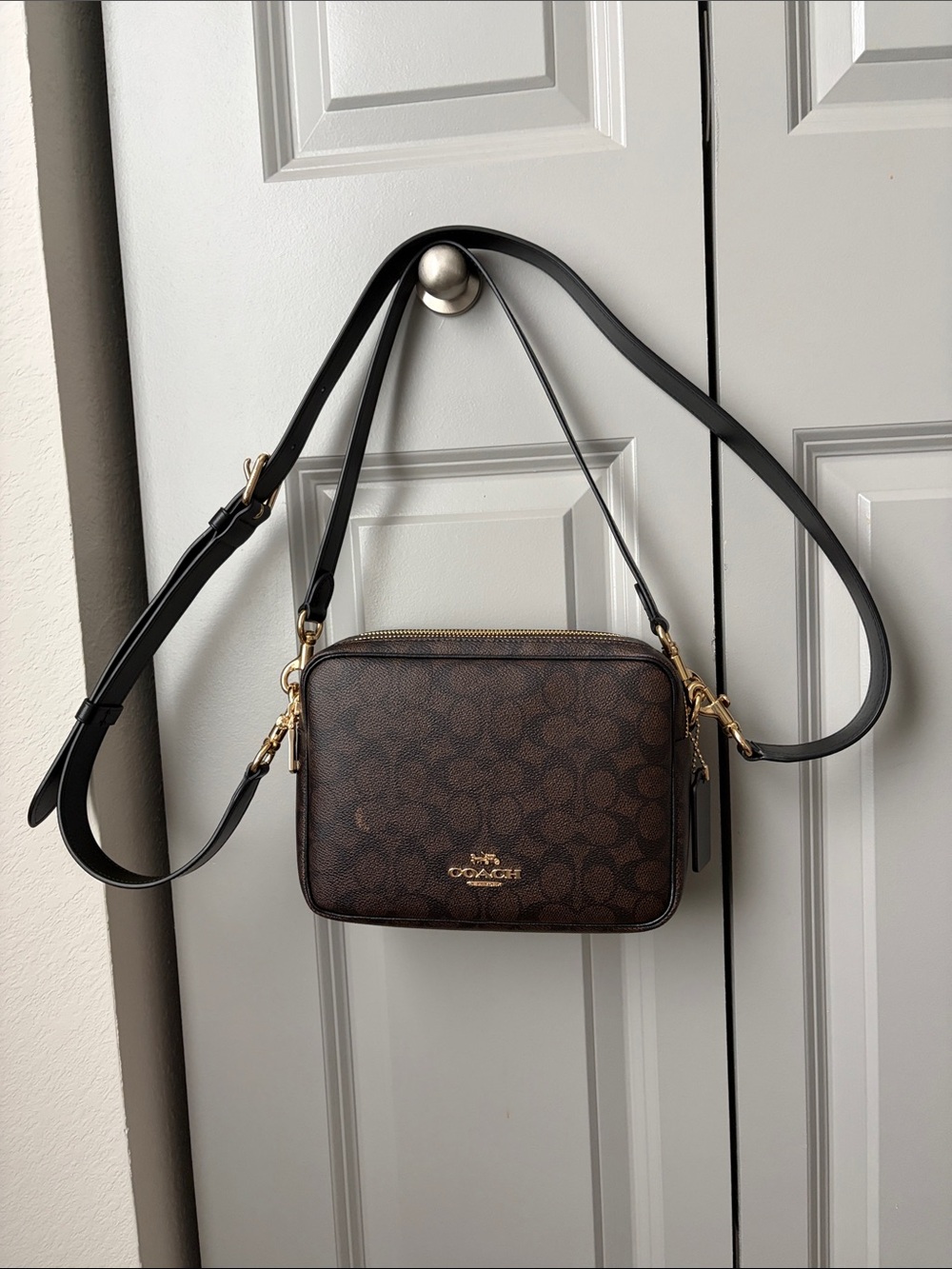 Coach Carey Crossbody in Signature Canvas
